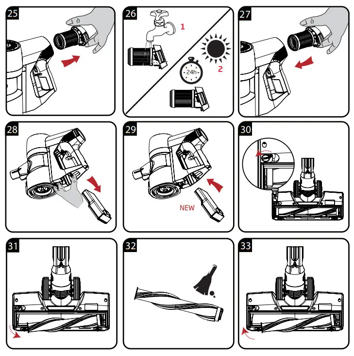 GRUNDIG VCP 4830 2 In 1 Cordless Stick Vacuum Cleaner - fig 3