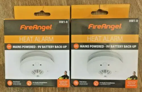 Fireangel Hw1 Mains Powered Heat Alarm With 9v Battery Back-up User Manual Fireangel Hw1 Mains Powered Heat Alarm With 9v Battery Back-up User Manual