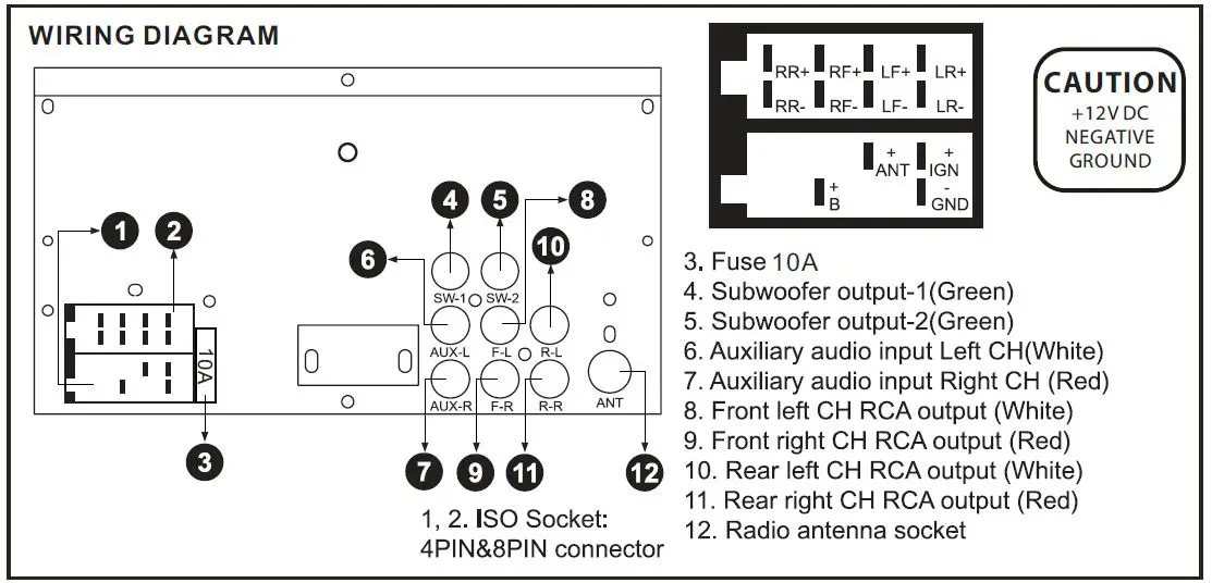 SOUNDSTREAM VCD-22B Double-DIN In-Dash CD Receiver-5