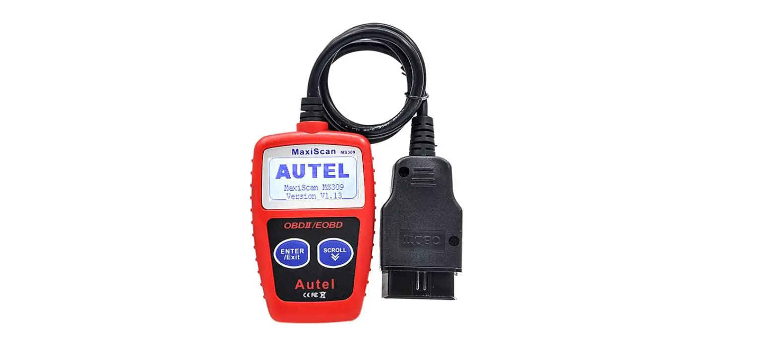 Autel Ms309 Maxiscan Car Obd2 Scanner Engine Fault Code Reader User Manual