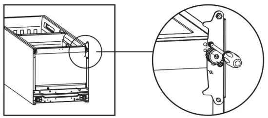 Haier HRF230BW 230L Refrigerator and Freezer - adjast