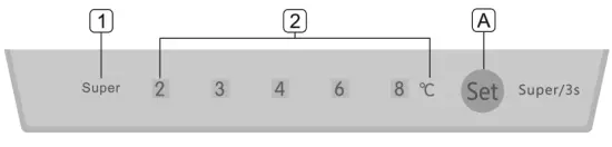 Haier HRF230BW 230L Refrigerator and Freezer - panel