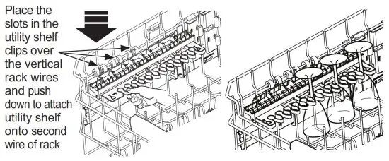 CROSLEY XD Series Dishwashers - Place the