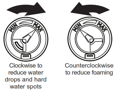 CROSLEY XD Series Dishwashers - adjust
