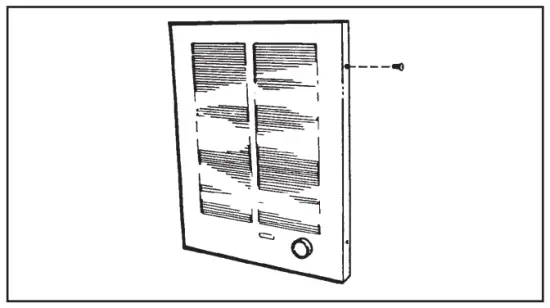 BROAN 192 Wall Heater - COMPLETE THE INSTALLATION