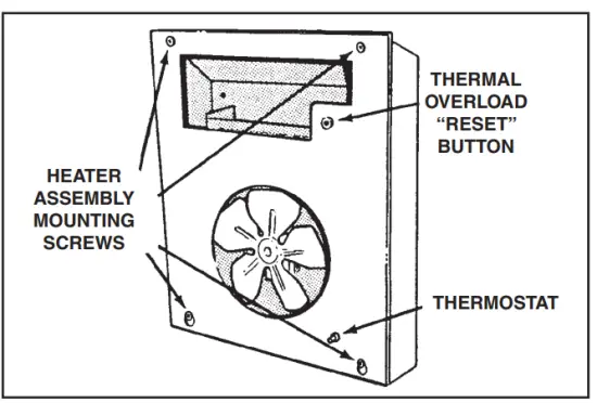 BROAN 192 Wall Heater - INSTALLATION 1