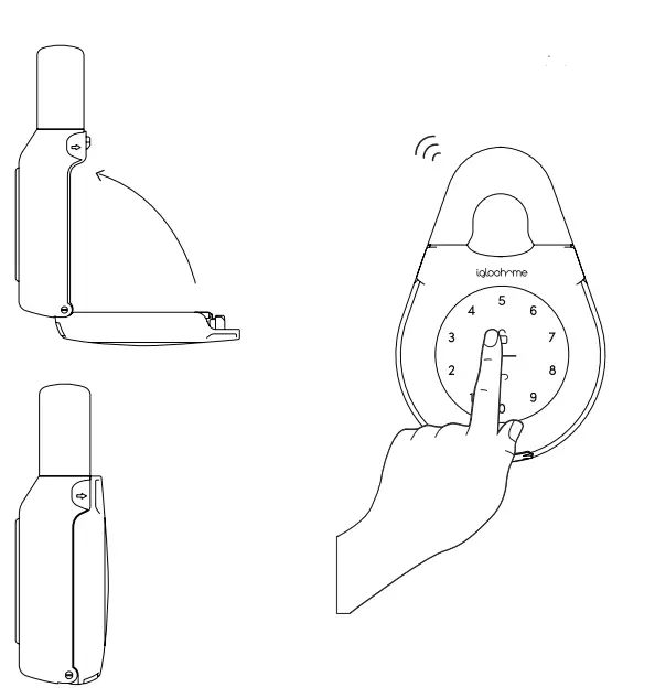 igloohome ‎IGK2 Keybox 3 Smart Lock Box FIG 13