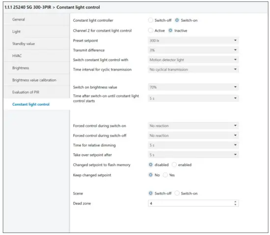 niko Swiss Garde 300 Presence Detector KNX KLR - fig 12