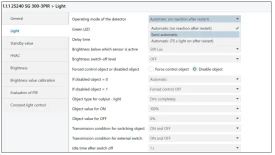 niko Swiss Garde 300 Presence Detector KNX KLR - fig 17