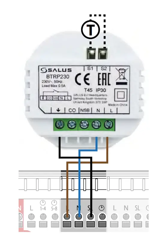 SALUS BTRP230 Digital Thermostat 3