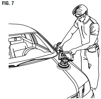 RYOBI PBF100 18 Volt 5 Inch Variable Speed Dual Action Polisher - fig 8