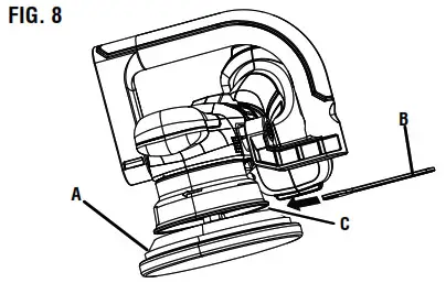 RYOBI PBF100 18 Volt 5 Inch Variable Speed Dual Action Polisher - fig 9
