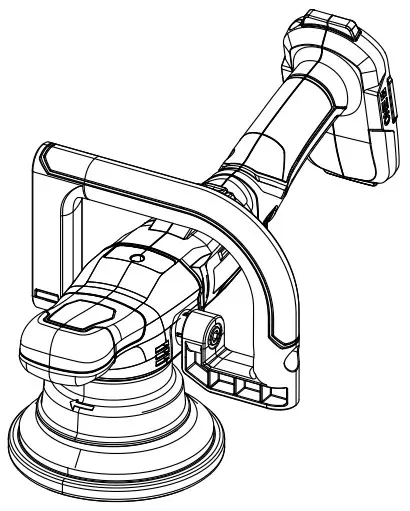 RYOBI PBF100 18 Volt 5 Inch Variable Speed Dual Action Polisher