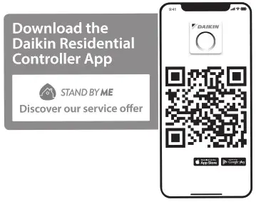 DAIKIN EWSAH06DA9W Altherma 3 WS Water Heat Pump System - Possible screens 2
