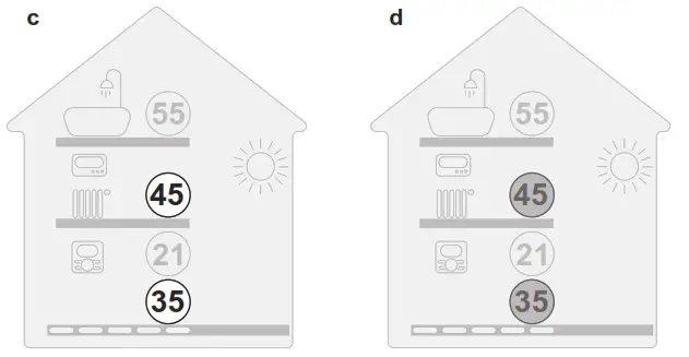 DAIKIN EWSAH06DA9W Altherma 3 WS Water Heat Pump System - Space heating cooling operation