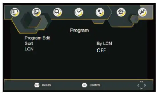 Program Manage Settings