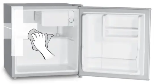 inventor MB492S Mini Bar Refrigerator - CLEANING