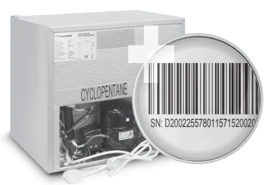 inventor MB492S Mini Bar Refrigerator - fig 2