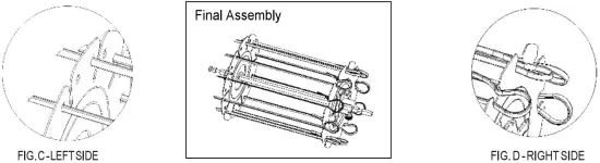 Rotisserie Spit Assembly