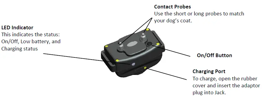 DDF113R Dog Fence Collar