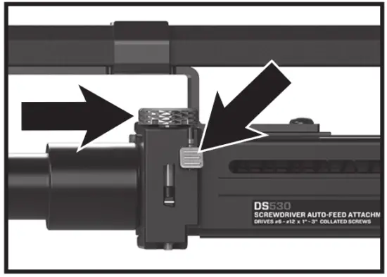 SENCO DS530 Series Auto Feed Screw System Attachment - countersink