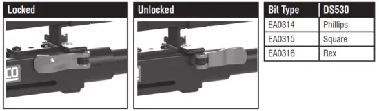 SENCO DS530 Series Auto Feed Screw System Attachment - prohibit