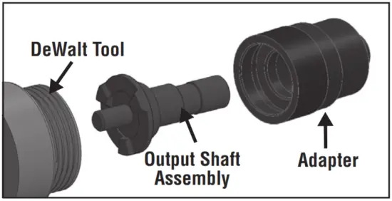 SENCO DS530 Series Auto Feed Screw System Attachment - screw