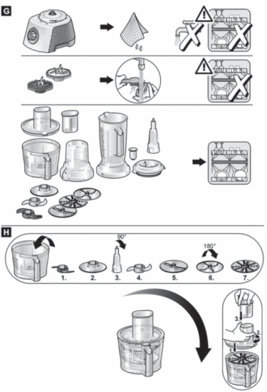 BOSCH MCM3501M MultiTalent 3 Food Processor - Fig 9