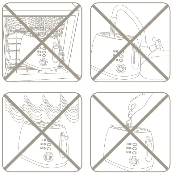 ROWENTA -TL626030 -Preface- Toster- Maker -Machine -10