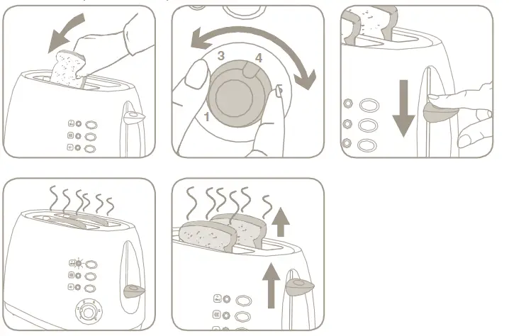 ROWENTA -TL626030 -Preface- Toster- Maker -Machine -3
