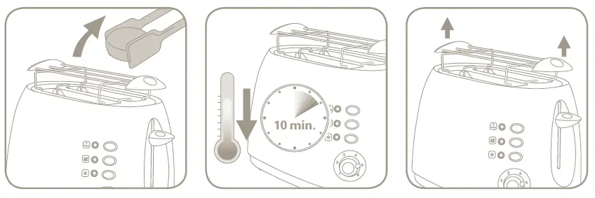 ROWENTA -TL626030 -Preface- Toster- Maker -Machine -8