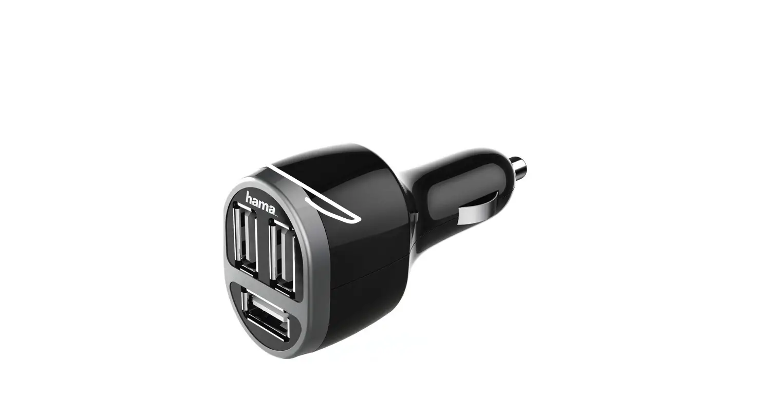 Hama 00223352 3x Usb-a 22w Usb Car Charger Instruction Manual