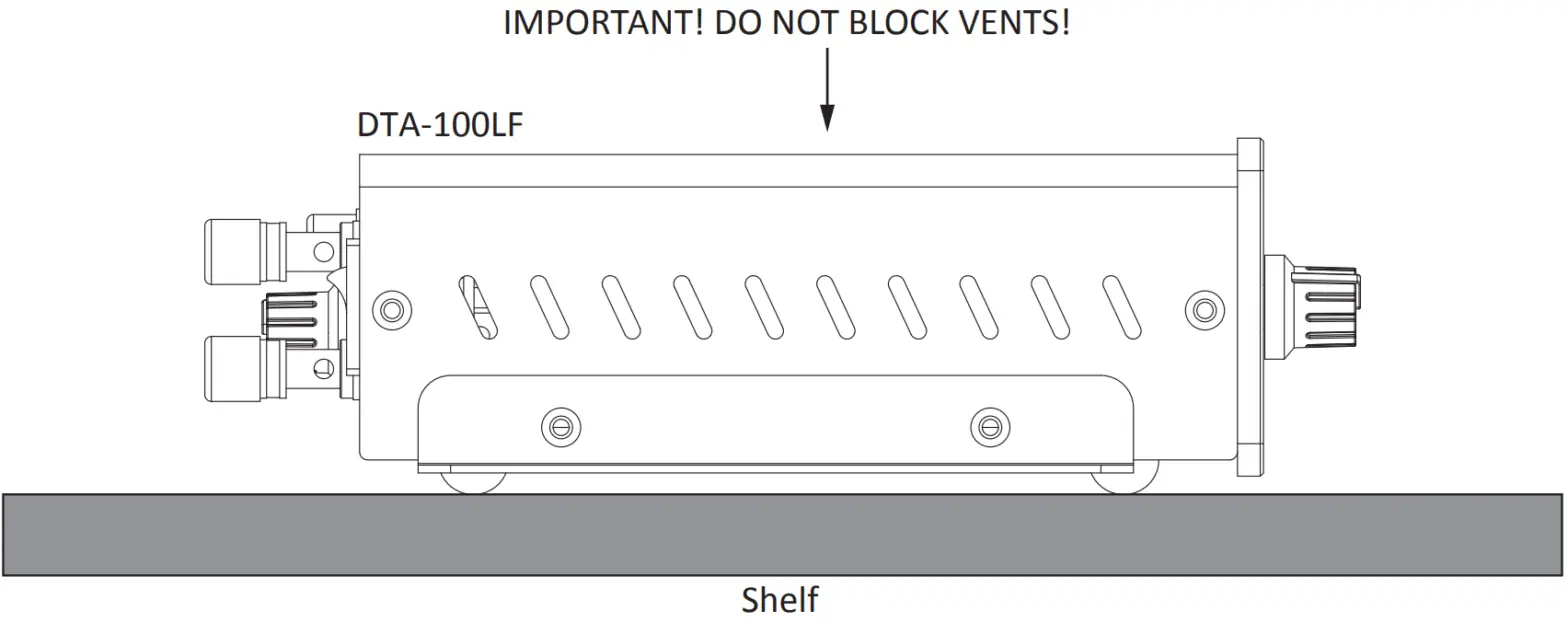 DAYTON AUDIO DTA-100LF Desktop Low-Frequency Amplifier with EQ - fig