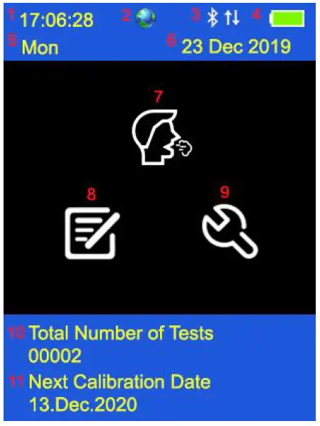ALCOVISOR AL-C4-SATU Saturn Breath Alyzer fig 2