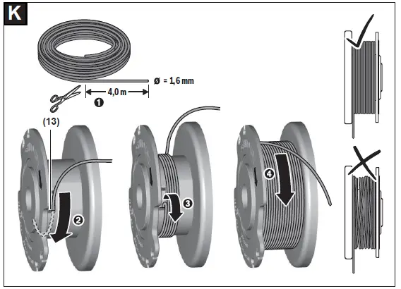 BOSCH 18V-26 Easy Cordless grass trimmer-fig10