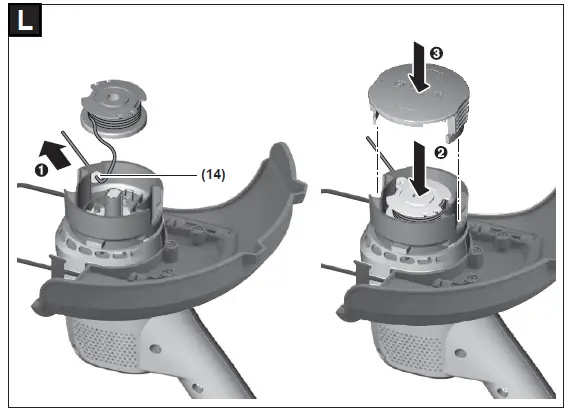 BOSCH 18V-26 Easy Cordless grass trimmer-fig11