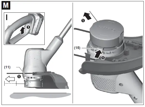 BOSCH 18V-26 Easy Cordless grass trimmer-fig12