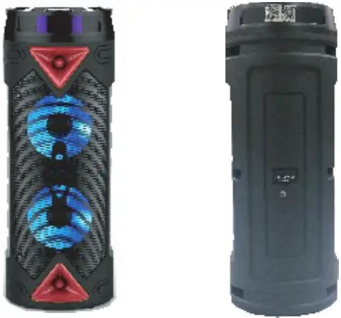 SUPERSONIC IQ 6265DJBT Portable Bluetooth Speaker - Fig