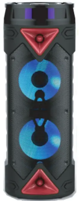 SUPERSONIC IQ 6265DJBT Portable Bluetooth Speaker