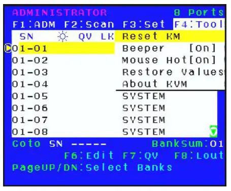 KVM SWITCHS KVM-1508XX 8 Port KVM Switch-Combo - 8 Port10