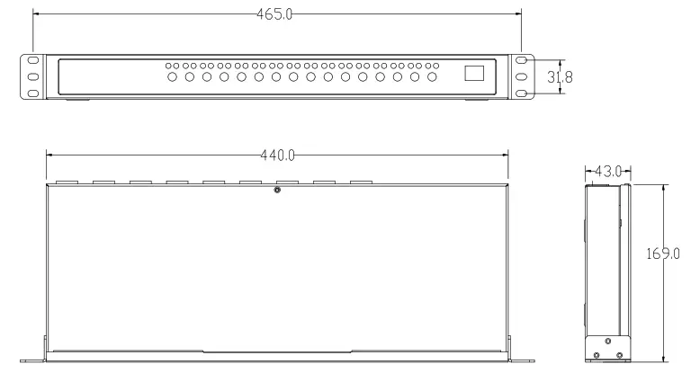 KVM SWITCHS KVM-1508XX 8 Port KVM Switch-Combo - Appearance