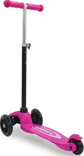 JAMARA 460495 Handlebar Height-Adjustable Movable KickLight Scooter