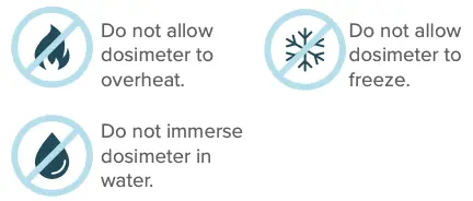 Care for Your Dosimeter