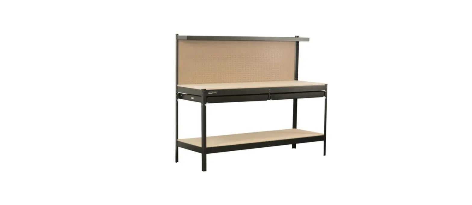 Huluwat Dj-w46517479 Work Bench With One Drawer Instruction Manual