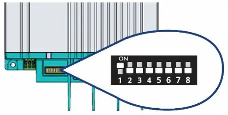 Mastervolt DC DC CHARGER Mac Plus - Configuration DIP switch