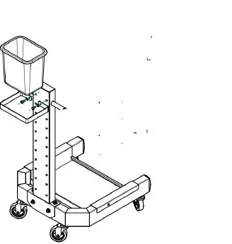 GLOBAL INDUSTRIAL 436998BK Mobile Powered Orbit Car 9