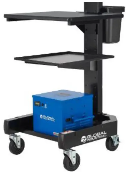 GLOBAL INDUSTRIAL 436998BK Mobile Powered Orbit Car product j