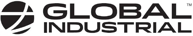 GLOBAL INDUSTRIAL 436998BK Mobile Powered Orbit Cart logo