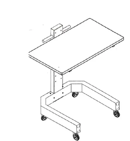 GLOBAL INDUSTRIAL 436998BK Mobile Powered Orbit Cart8