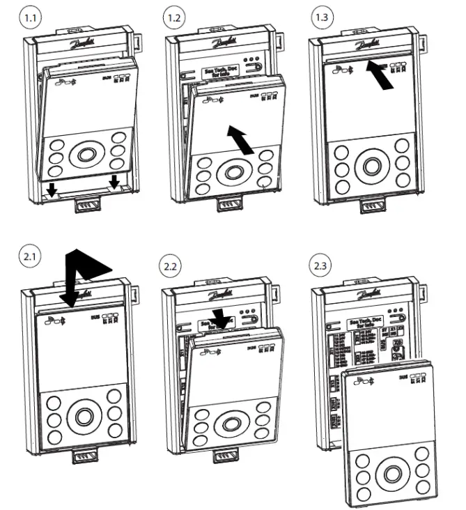 Danfoss OPX21 Wireless Control Panel - fig